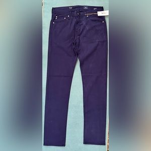 AG Jeans. Tellis (Modern Slim). Sateen. Indigo Ink. 33x36. Never worn w/ tags